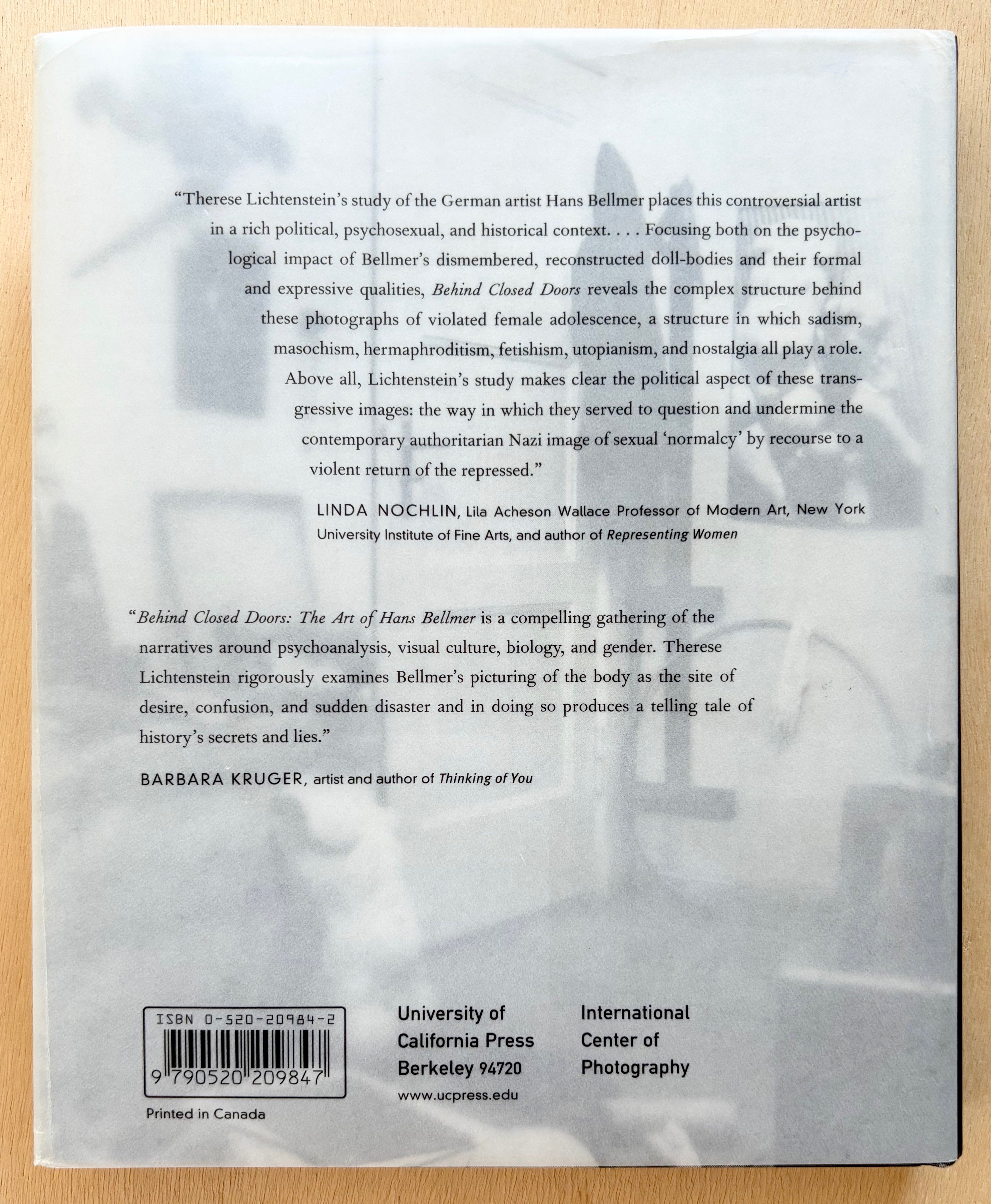 BEHIND CLOSED DOORS: THE ART OF HANS BELLMER by Therese