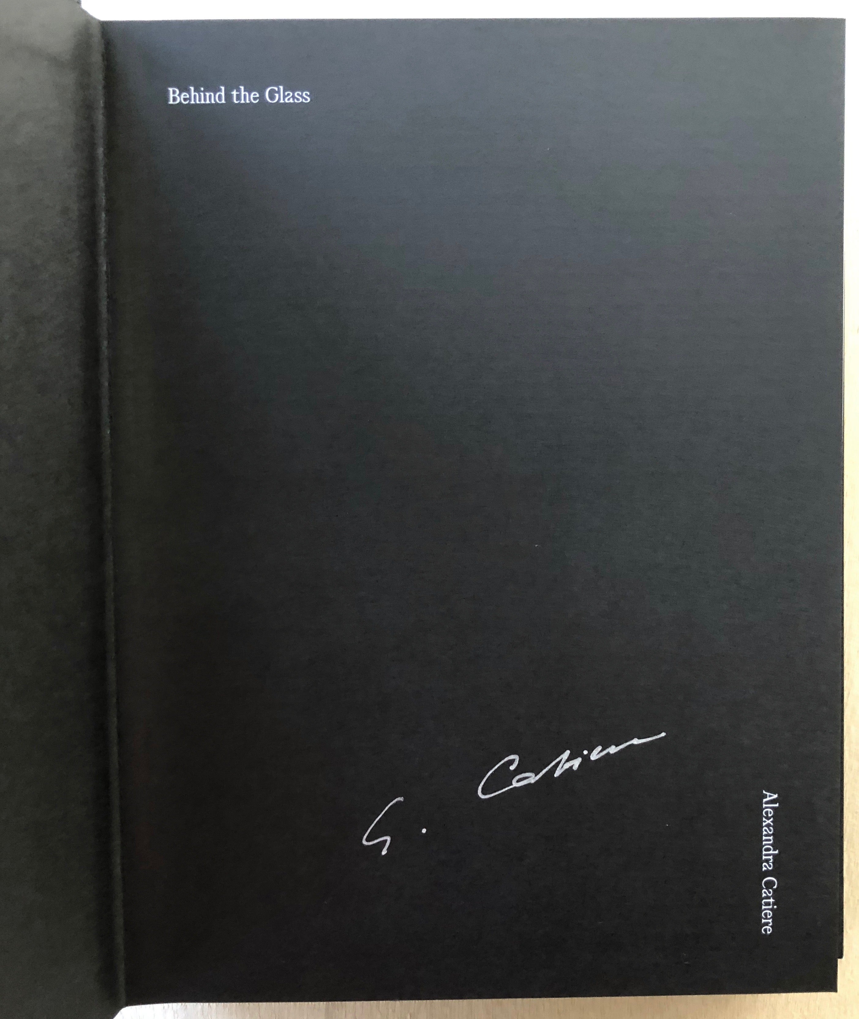 BEHIND THE GLASS by Alexandra Catiere (SIGNED) – Familiar Trees
