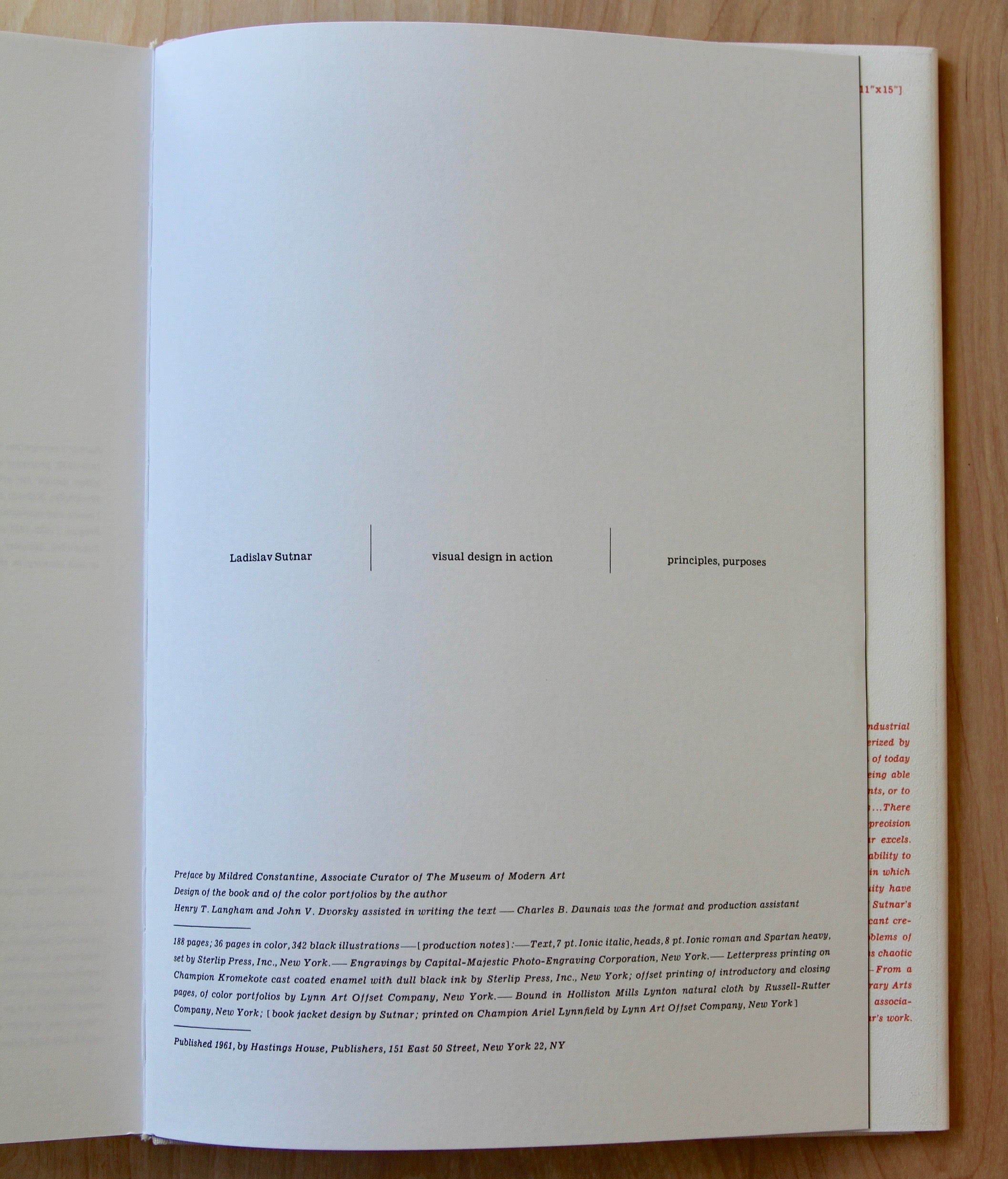 LADISLAV SUTNAR: VISUAL DESIGN IN ACTION by Ladislav Sutnar LADISLAV SUTNAR: VISUAL DESIGN IN ACTION by Ladislav Sutnar