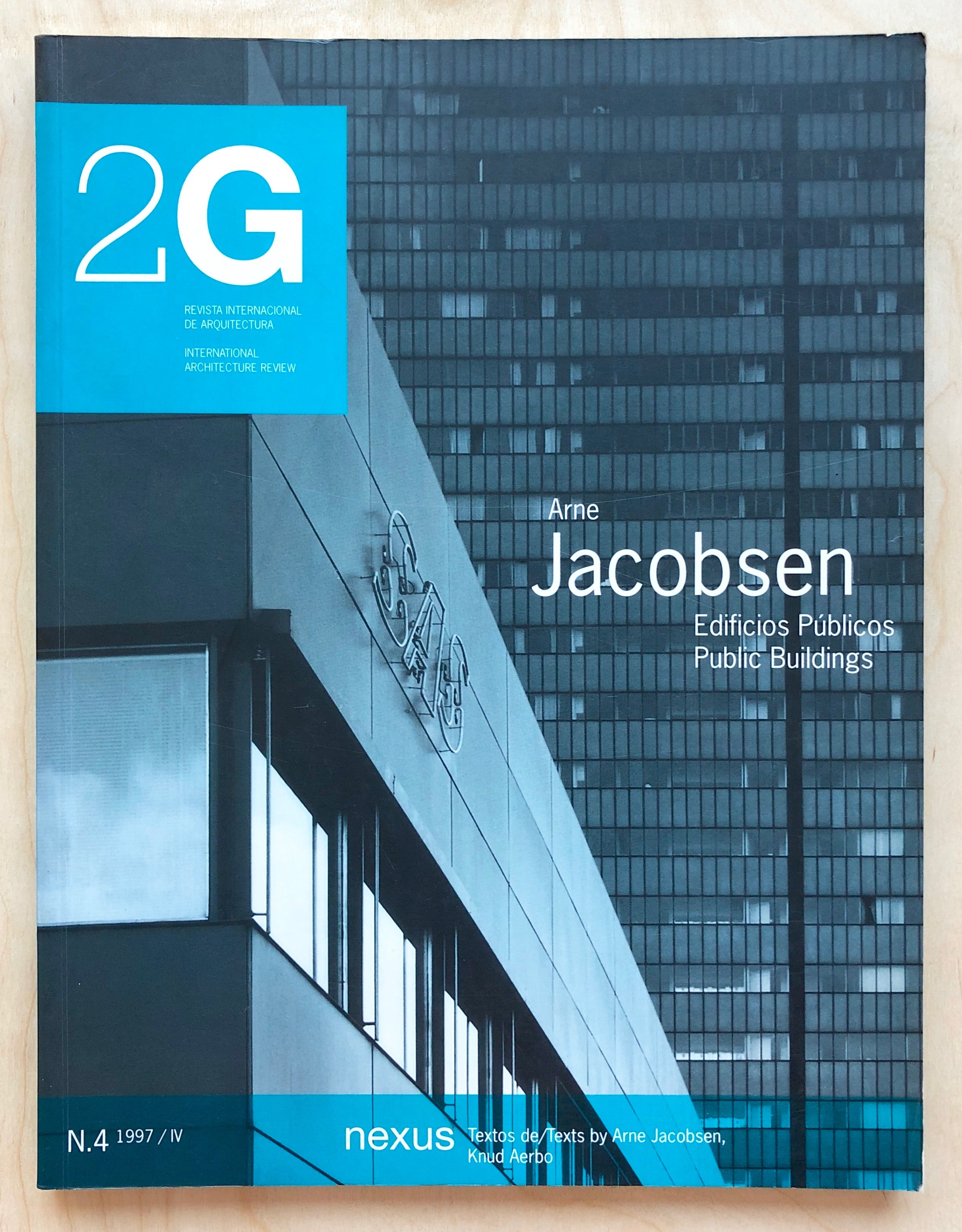 ARNE JACOBSEN: EDIFICIOS PÚBLICOS / PUBLIC BUILDINGS - 2G: INTERNATIONAL  ARCHITECTURE REVIEW No. 4, 1997
