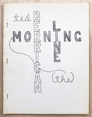THE MORNING LINE by Ted Berrigan