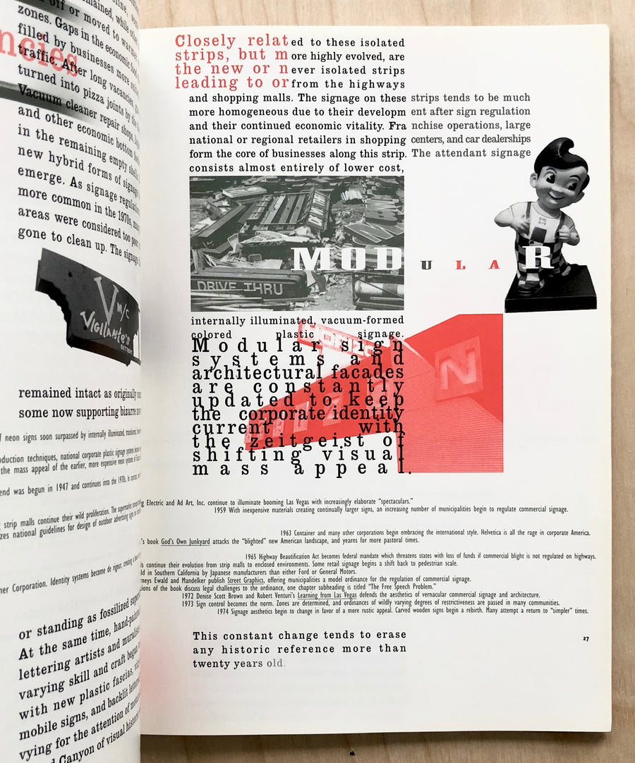 LIFT AND SEPARATE: GRAPHIC DESIGN AND THE VERNACULAR, edited by Barbara Glauber