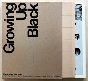GROWING UP BLACK (PORTFOLIO OF 50 PLATES) by Leroy Lucas