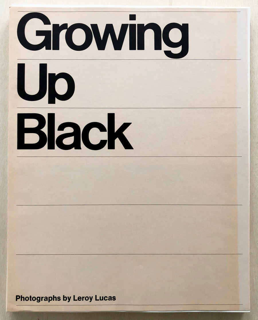 GROWING UP BLACK (PORTFOLIO OF 50 PLATES) by Leroy Lucas