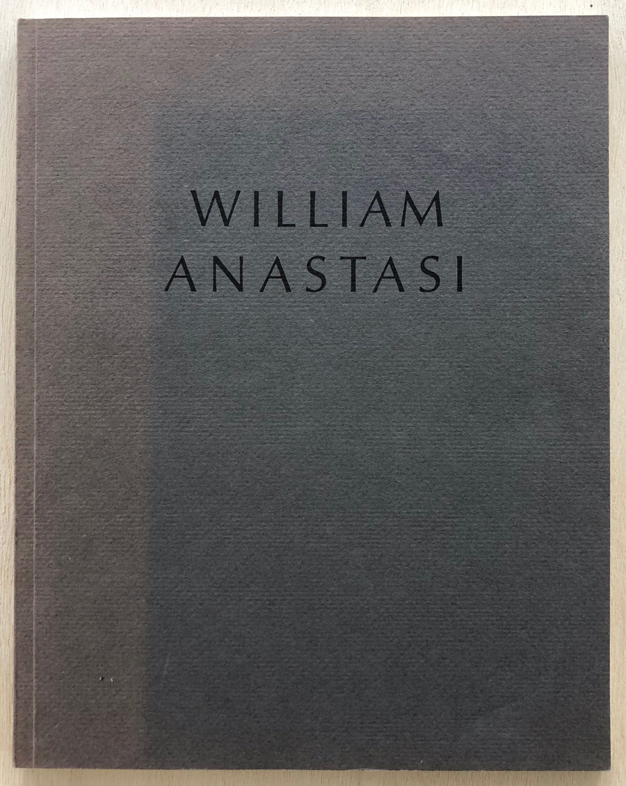 WILLIAM ANASTASI: A SELECTION OF WORKS FROM 1960-1989 (SIGNED)