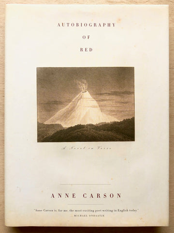 AUTOBIOGRAPHY OF RED by Anne Carson (FIRST EDITION)