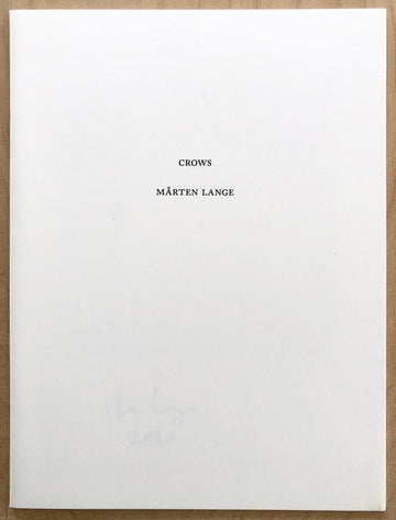 CROWS by Märten Lange (SIGNED)