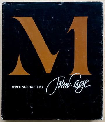 M: WRITINGS '67-'72 by John Cage