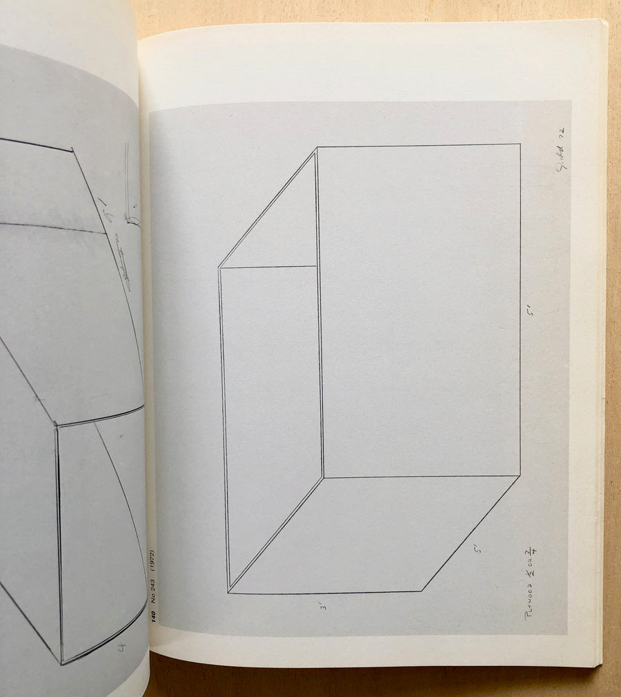 DONALD JUDD: ZEICHNUNGEN / DRAWINGS 1956-1976 with an introduction by Dieter Koepplin