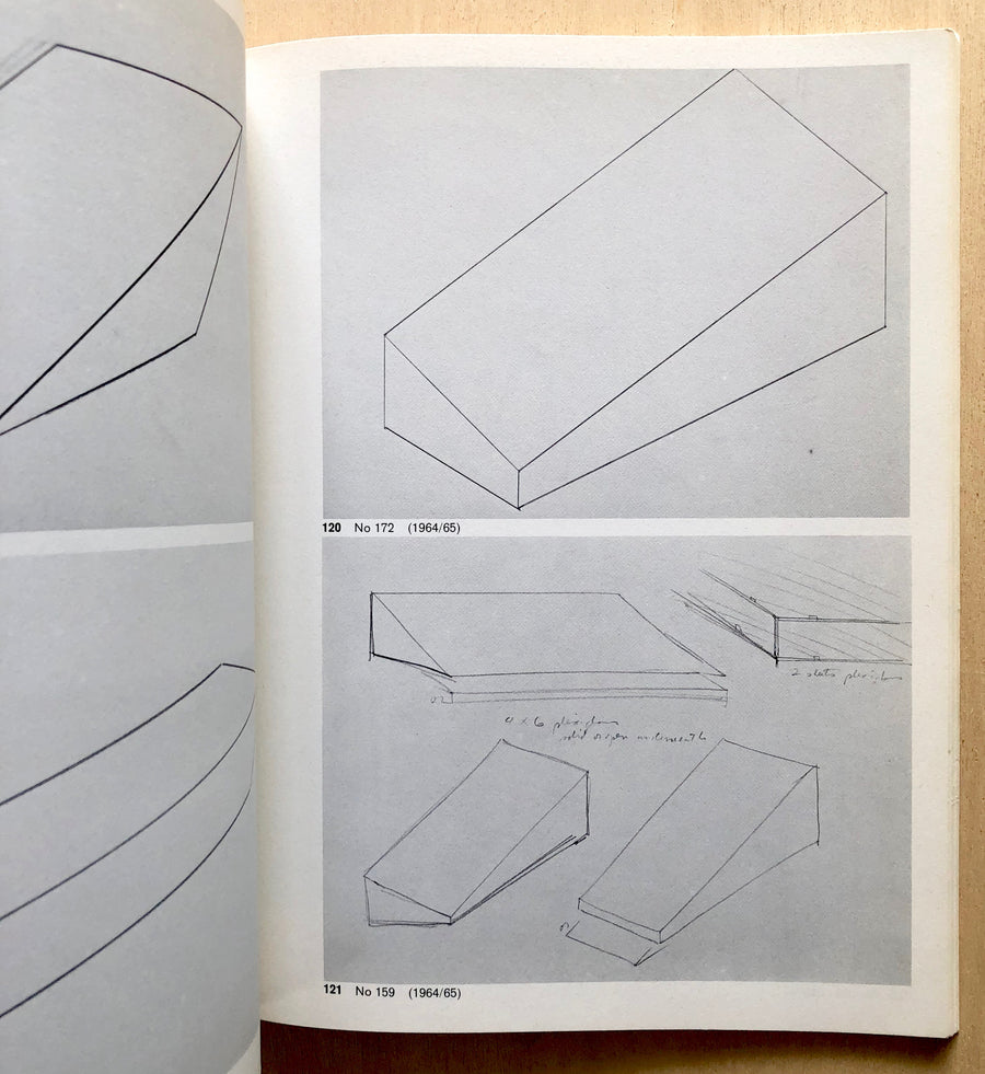 DONALD JUDD: ZEICHNUNGEN / DRAWINGS 1956-1976 with an introduction by Dieter Koepplin