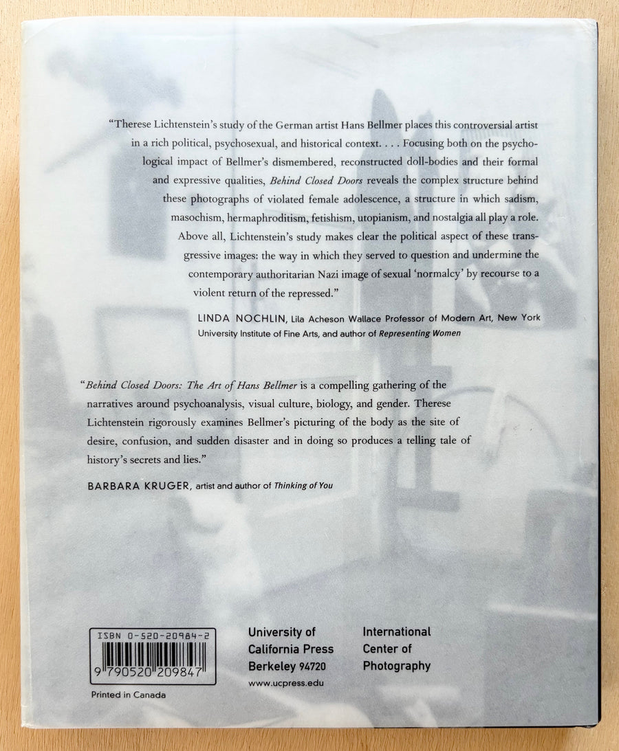 BEHIND CLOSED DOORS: THE ART OF HANS BELLMER by Therese Lichtenstein