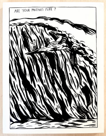 RAYMOND PETTIBON: SURFERS 1985-2014: ARE YOUR MOTIVES PURE? with texts by Adam Lindemann and Carlo McCormick