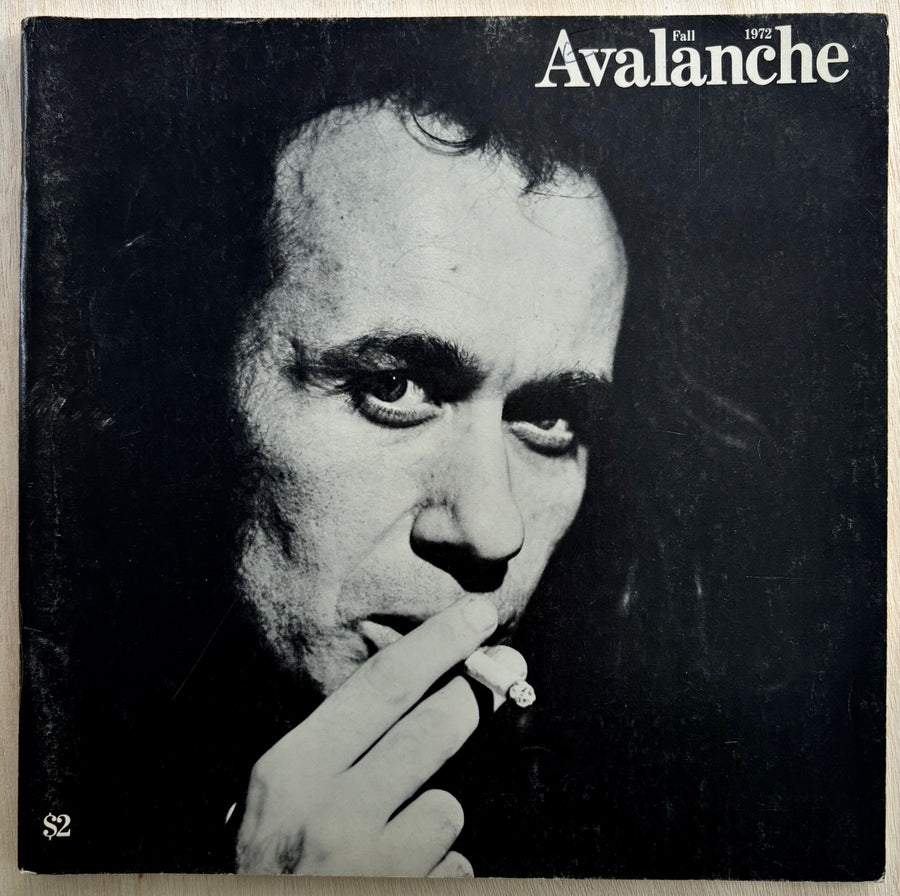 AVALANCHE NO. 6, FALL 1972 edited and published by Willoughby Sharp and Liza Béar