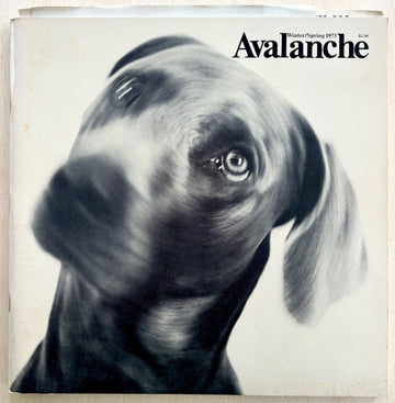 AVALANCHE NO. 7 - WINTER / SPRING, 1973 edited and published by Willoughby Sharp and Liza Béar