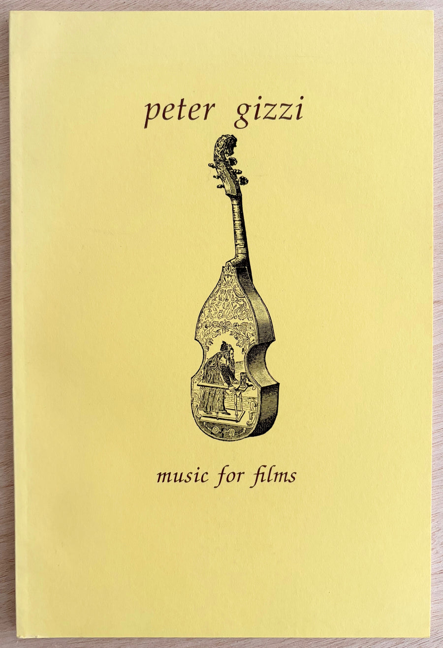 MUSIC FOR FILMS by Peter Gizzi