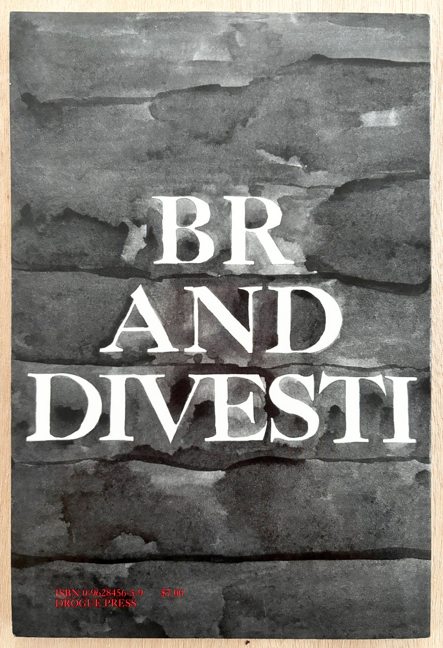 DIVESTITURE-A by Bruce Andrews (Including a signed note to fellow poet and publisher Geoffrey Young)