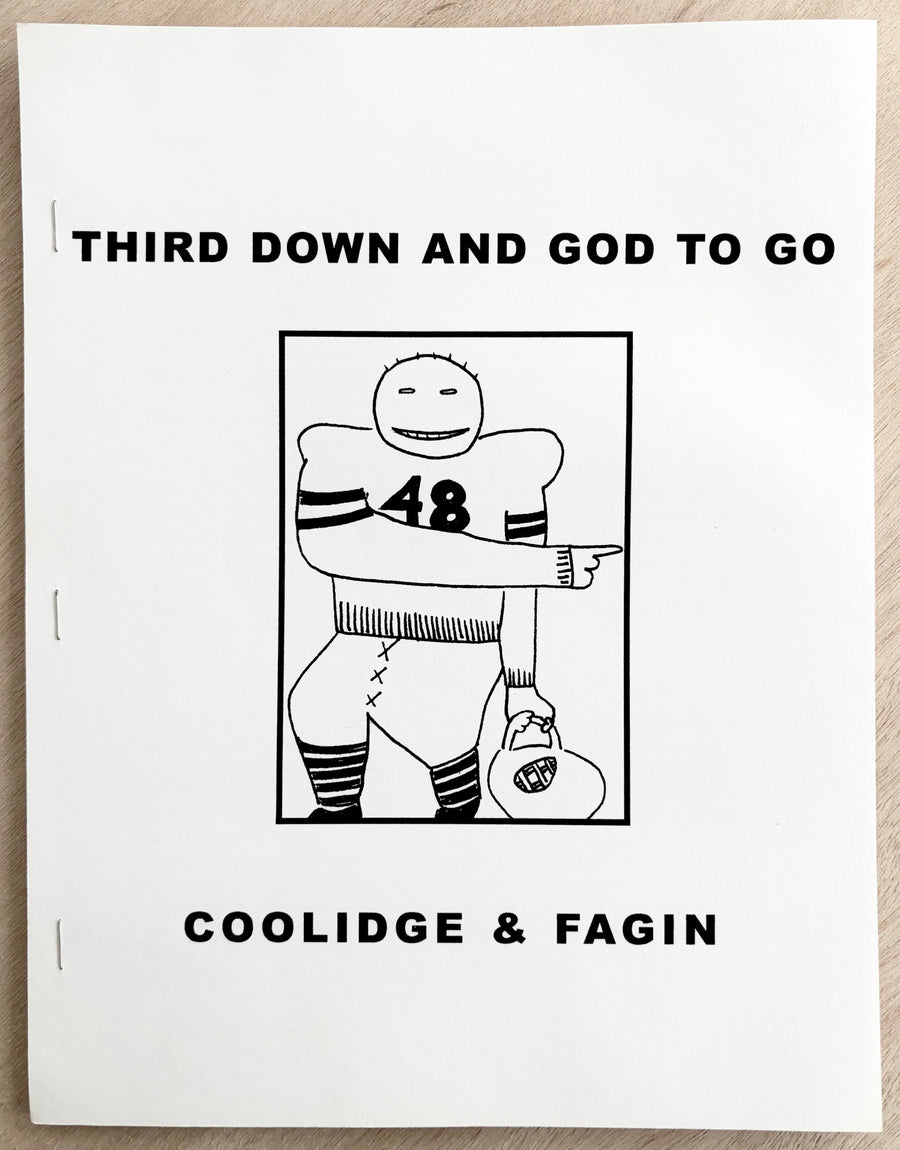 THIRD DOWN AND GOD TO GO by Clark Coolidge and Larry Fagin