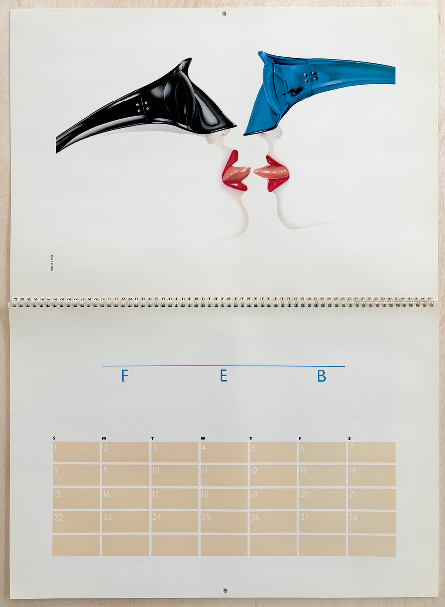 PATER SATO: 1981 CALENDAR published by Paper Moon Graphics