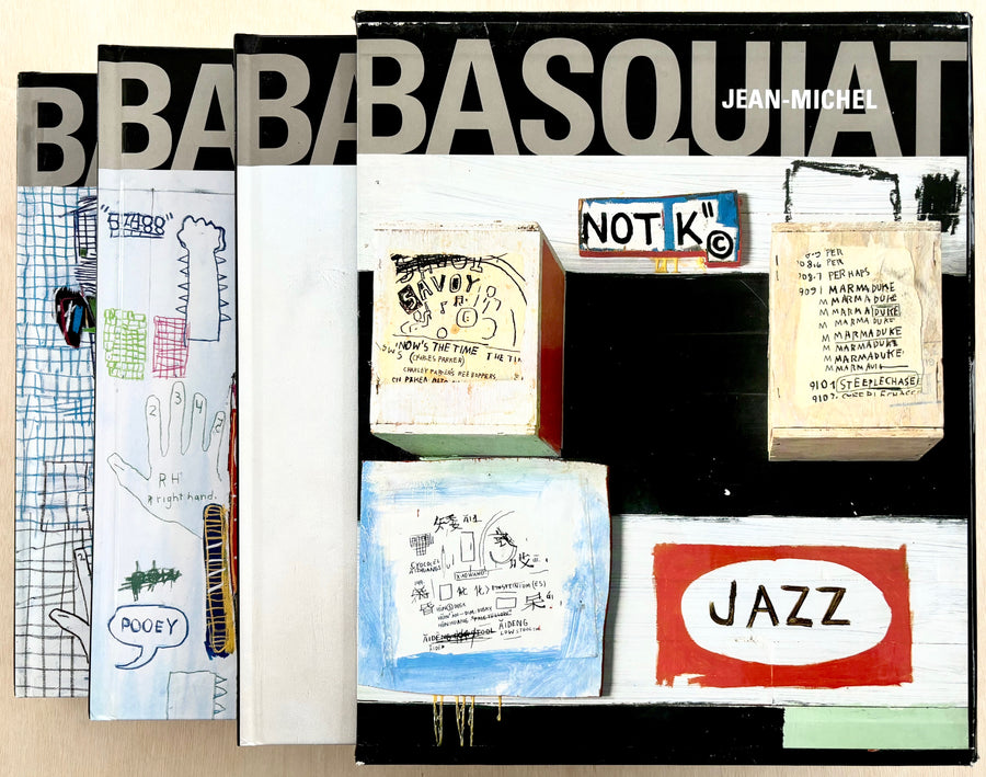 JEAN-MICHEL BASQUIAT CATALOGUE RAISONNÉ, with an introduction by Enrico Navarra, texts by Johnny Depp, Richard D. Marshall, Jean-Louis Prat, Achille Bonito Oliva, et al.