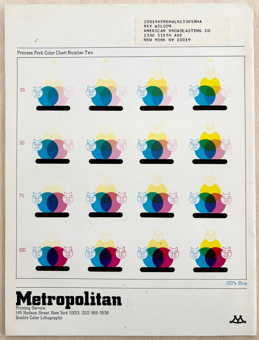 PUSH PIN GRAPHIC, NUMBER 70, DECEMBER 1977 (FOOD & VIOLENCE ISSUE)