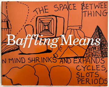 BAFFLING MEANS by Clark Coolidge and Philip Guston