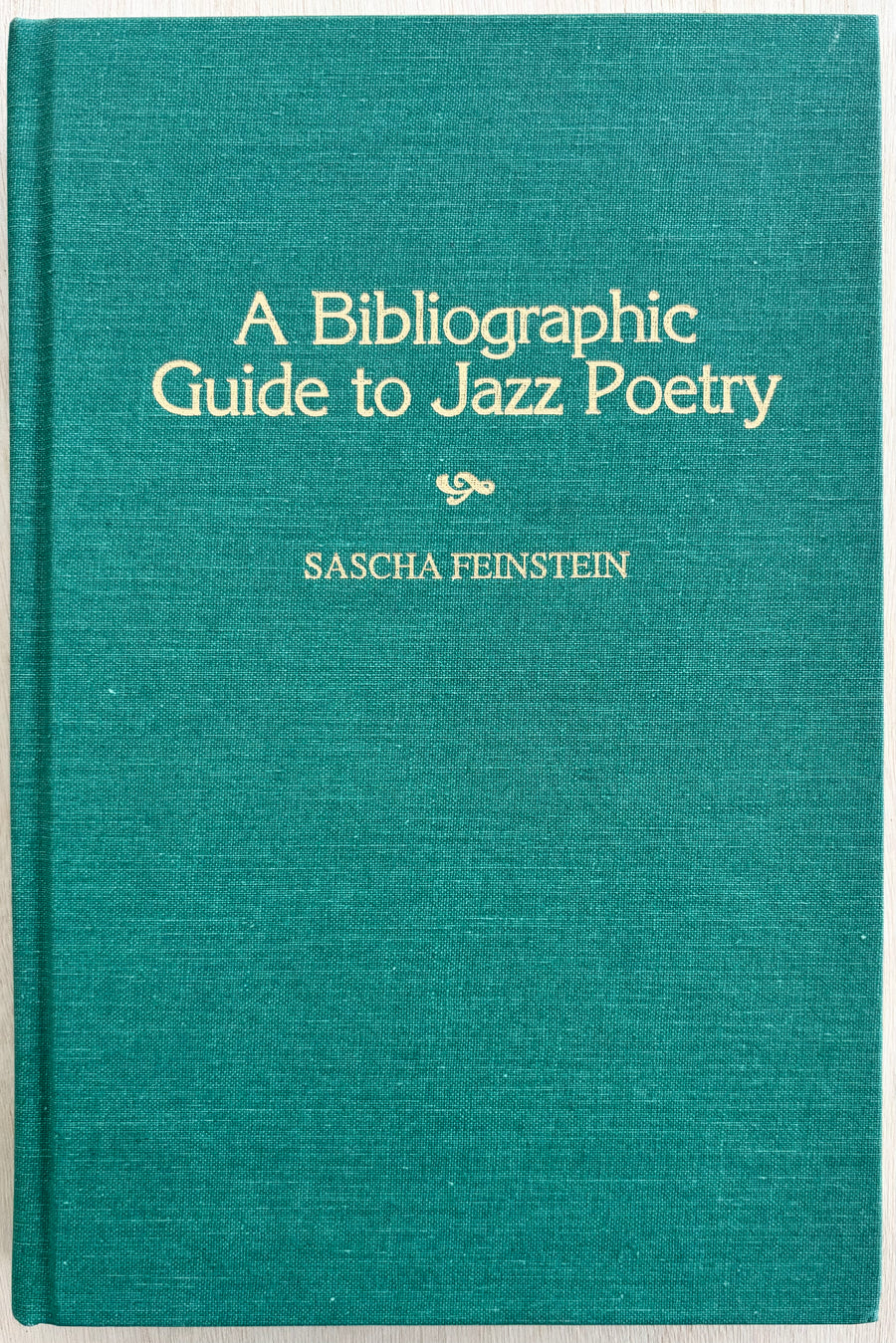 A BIBLIOGRAPHIC GUIDE TO JAZZ POETRY, by Sascha Feinstein