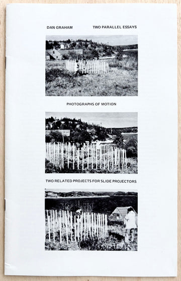 TWO PARALLEL ESSAYS by Dan Graham