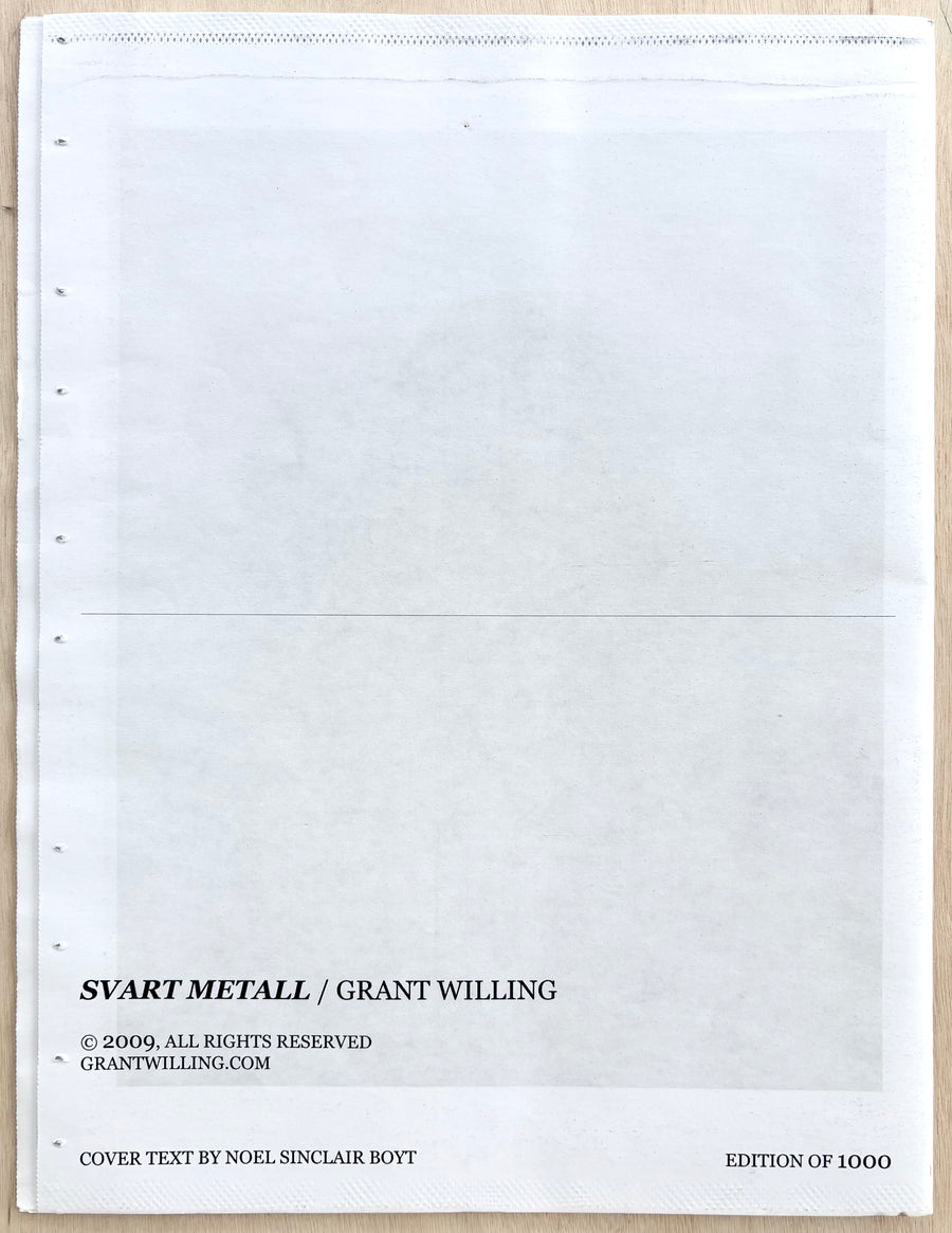 SVART METALL, by Grant Willing
