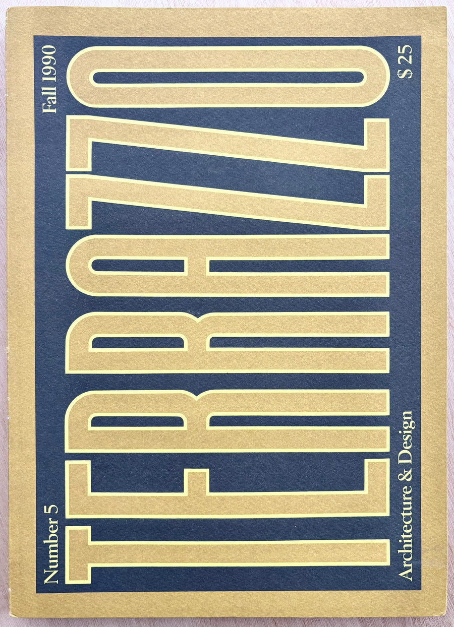 TERRAZZO (NUMBER 5, FALL 1990) edited by Barbara Radice