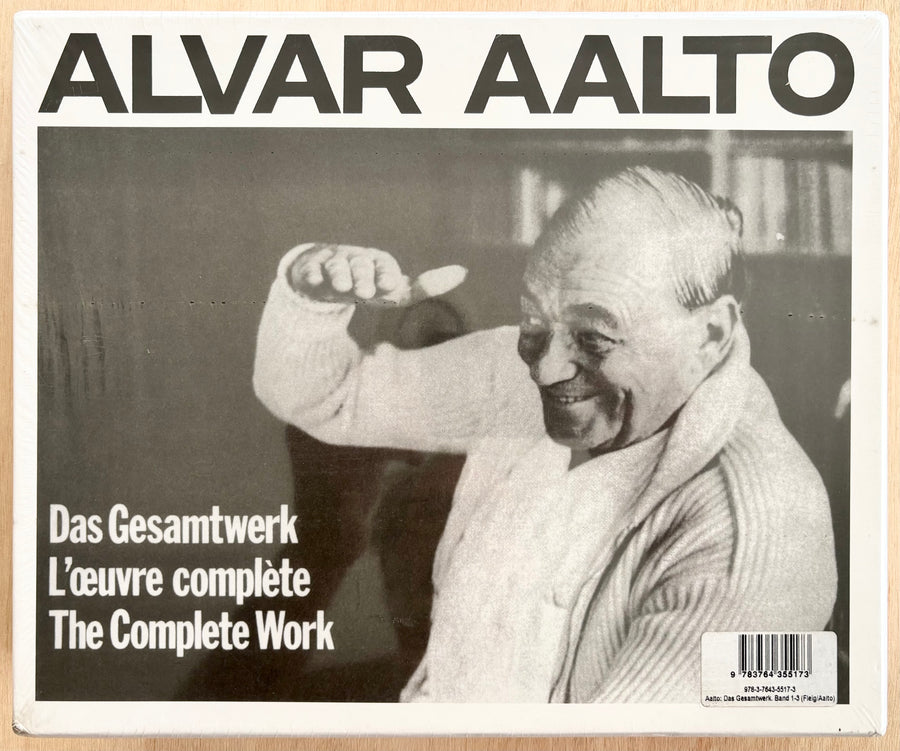 ALVAR AALTO: THE COMPLETE WORKS (THREE VOLUMES), edited by Karl Fleig and Elissa Aalto