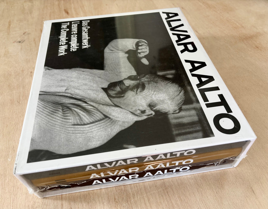 ALVAR AALTO: THE COMPLETE WORKS (THREE VOLUMES), edited by Karl Fleig and Elissa Aalto