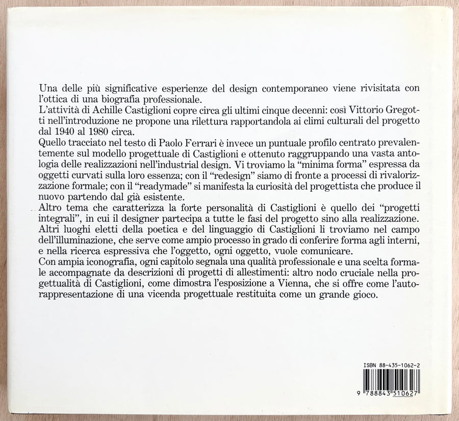 ACHILLE CASTIGLIONI by Paolo Ferrari