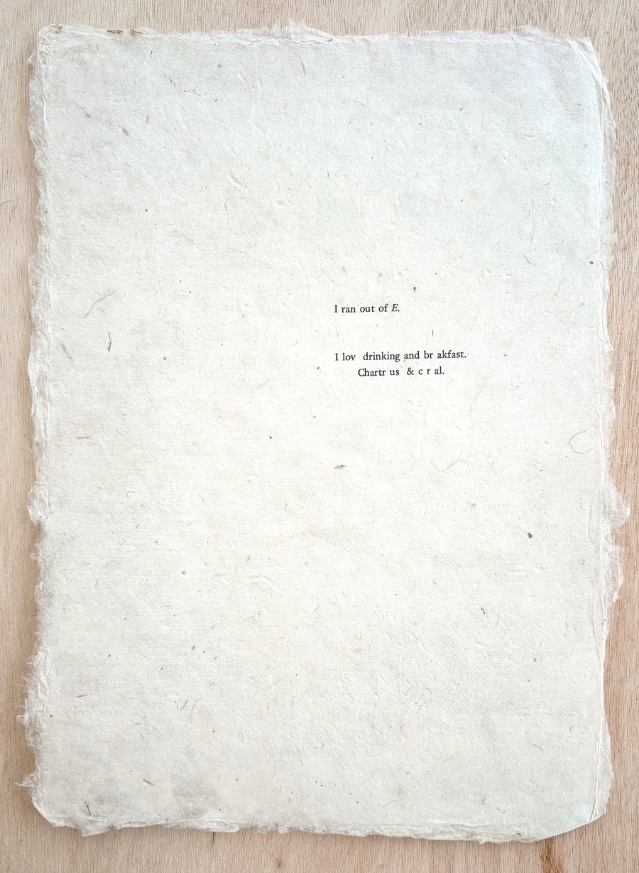 HA: A PORTFOLIO OF LAUGHS by Bert Intestine (Kyle Void) Ltd. to 50 numbered copies