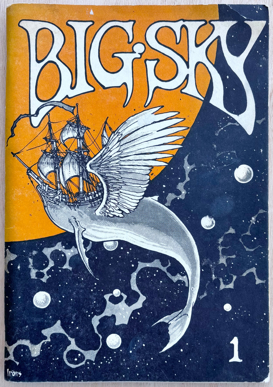 BIG SKY #1, edited by Bill Berkson