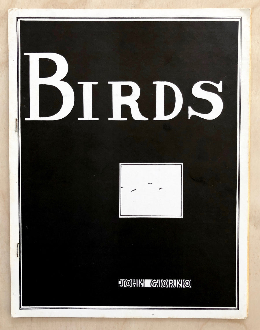 BIRDS by John Giorno