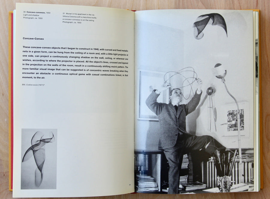 BRUNO MUNARI: AIR MADE VISIBLE, A VISUAL READER ON BRUNO MUNARI edited by Claude Lichtenstein and Alfredo W. Haberli