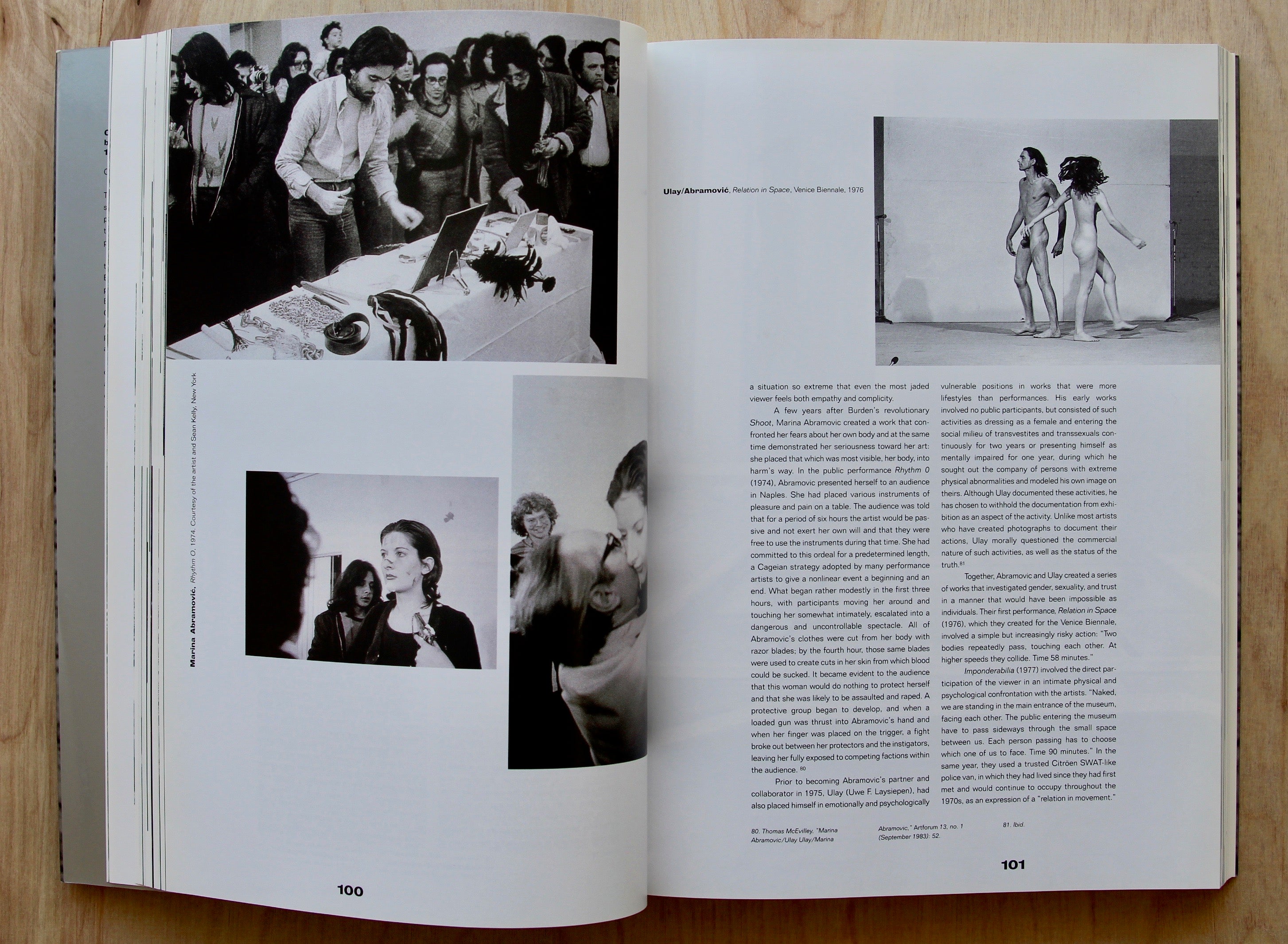 OUT OF ACTIONS: BETWEEN PERFORMANCE AND MTHE OBJECT 1949-1979 edited b –  Familiar Trees