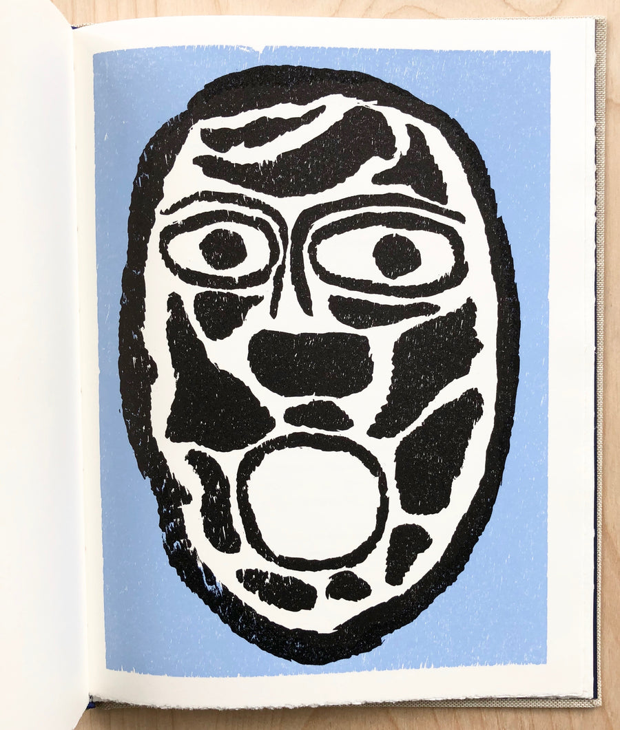 THE DOUBLE WHAMMY by Tom Breidenbach with five original woodcuts by Donald Baechler