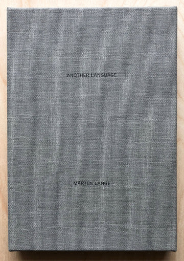 ANOTHER LANGUAGE  by Marten Lange (Limited signed & numbered edition with print)