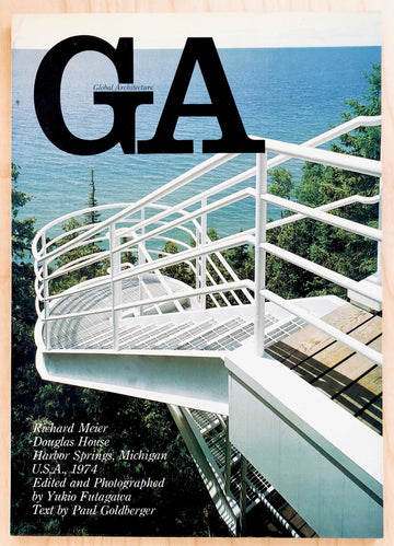 GA / GLOBAL ARCHITECTURE #34: RICHARD MEIER, DOUGLAS HOUSE, HARBOR SPRINGS, MICHIGAN, U.S.A. 1974