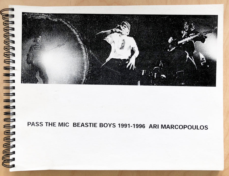 (BOOK DUMMY) PASS THE MIKE: BEASTIE BOYS 1991-1996 by Ari Marcopoulos