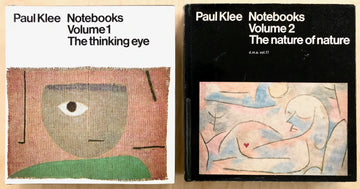 NOTEBOOKS VOLUME 1: THE THINKING EYE & NOTEBOOKS VOLUME 2: THE NATURE OF NATURE by Paul Klee (TWO VOLUMES)