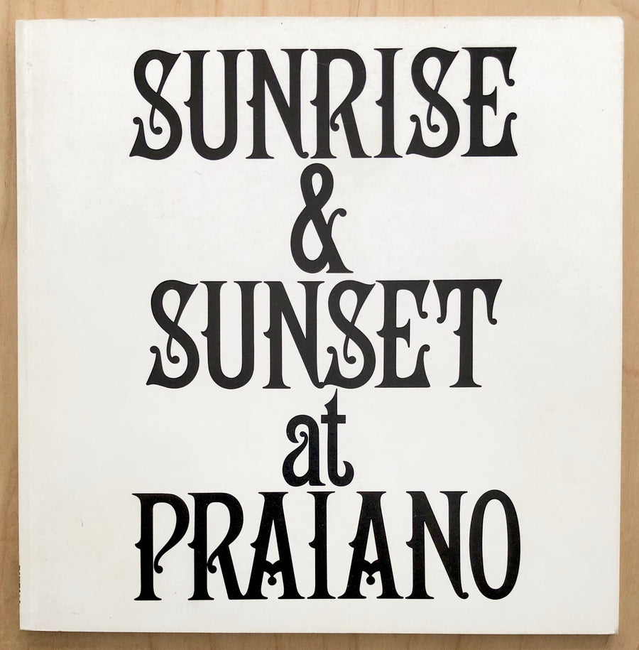 SUNRISE & SUNSET AT PRAIANO by Sol LeWitt