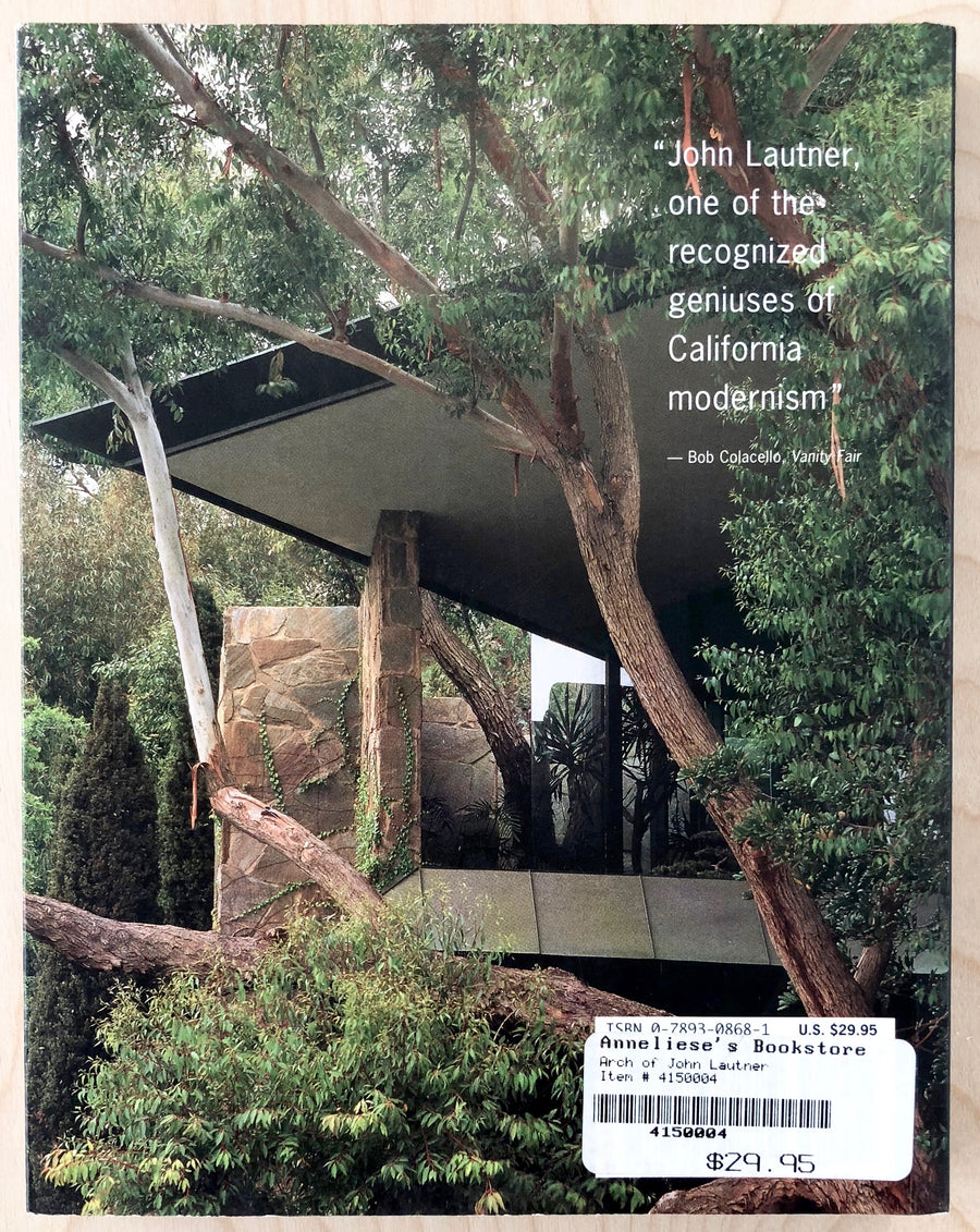 THE ARCHITECTURE OF JOHN LAUTNER by Alan Hess